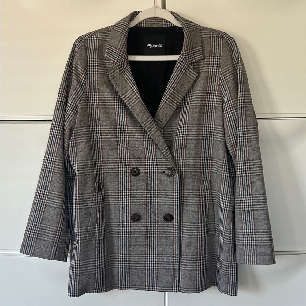 Madewell Caldwell Double-Breasted Blazer